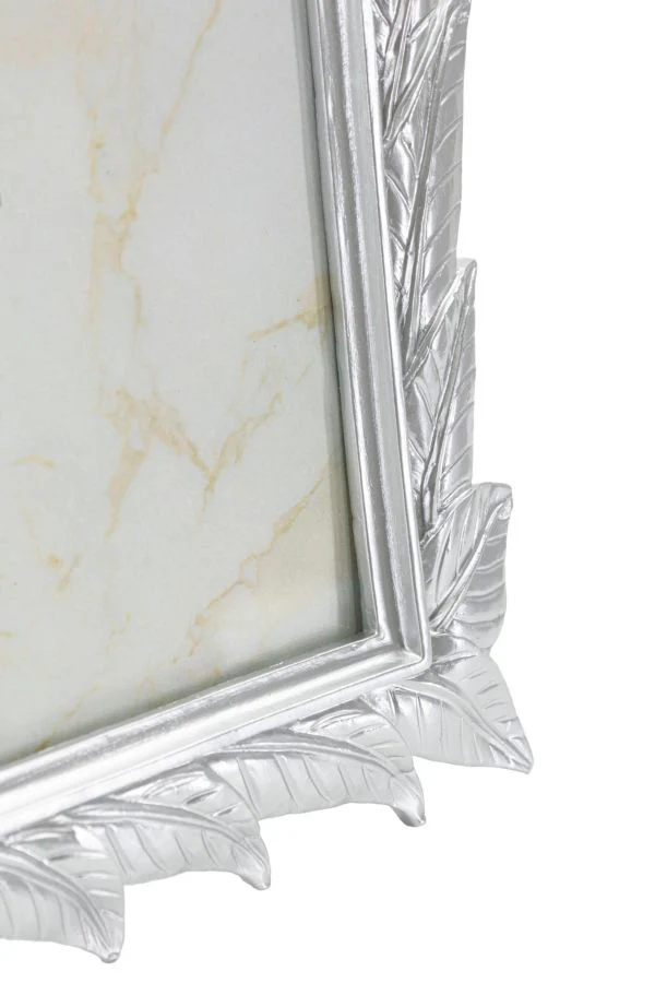 Cornice Leavy Silver Cm 27X2X32,3 Misura Interna Cm 20X25 - Image 4
