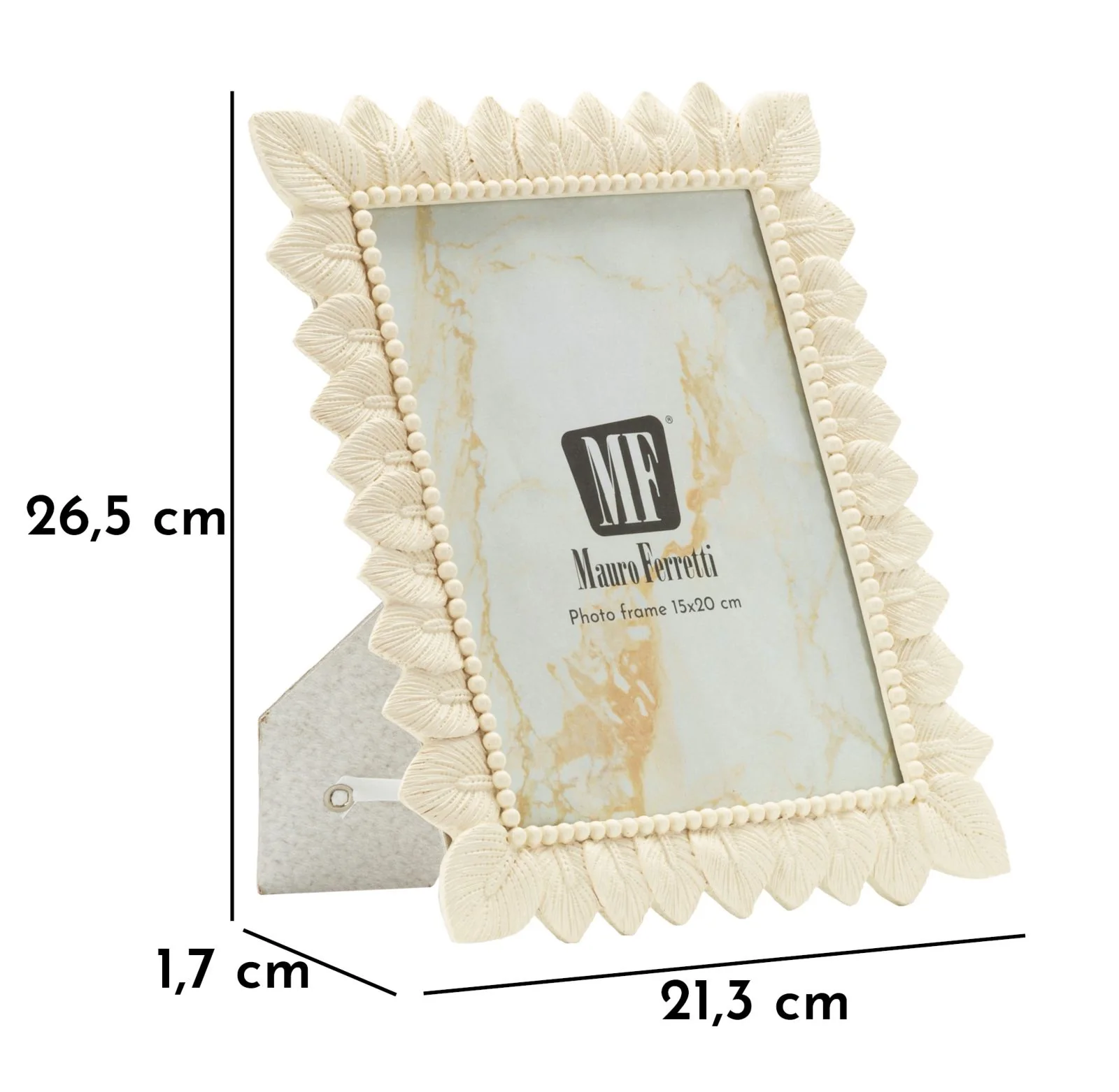 Cornice Light Leaf Cm 21,3X1,7X26,5 Misura Interna Cm 15X20 - Image 6