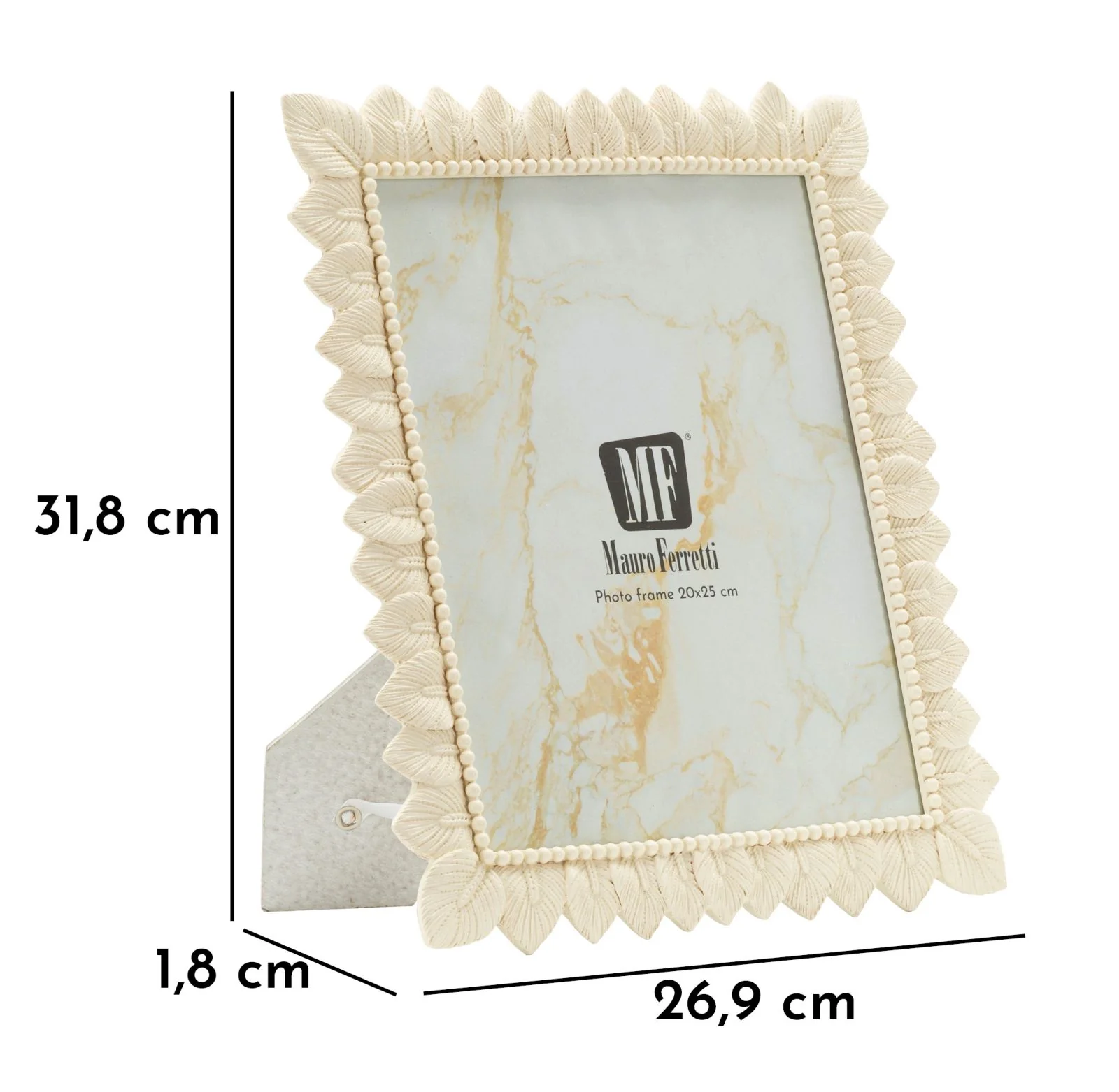 Cornice Light Leaf Cm 26,9X1,8X31,8 Elegante Per Foto 20X25 - Image 6