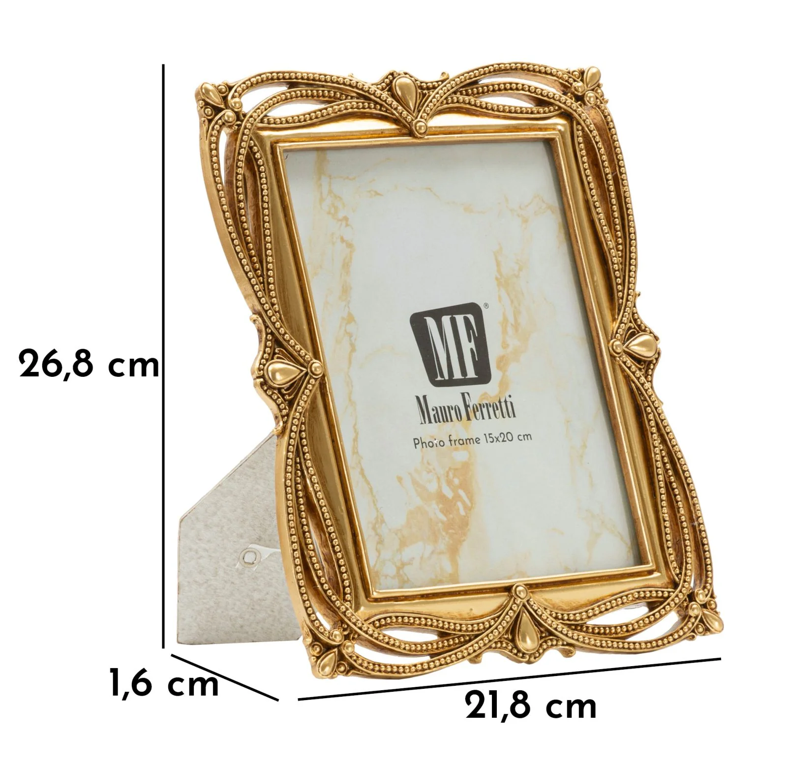 Cornice Line Cm 21,8X1,6X26,8 Misura Interna Cm 15X20 Elegante - Image 6