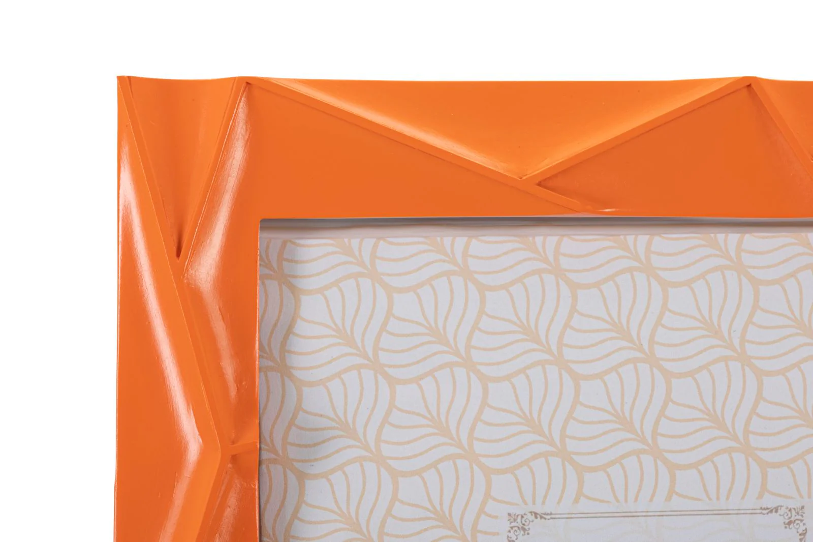 Cornice rettangolare arancione cm 25,8x2x31 (misura interna cm 20x25) - Image 3
