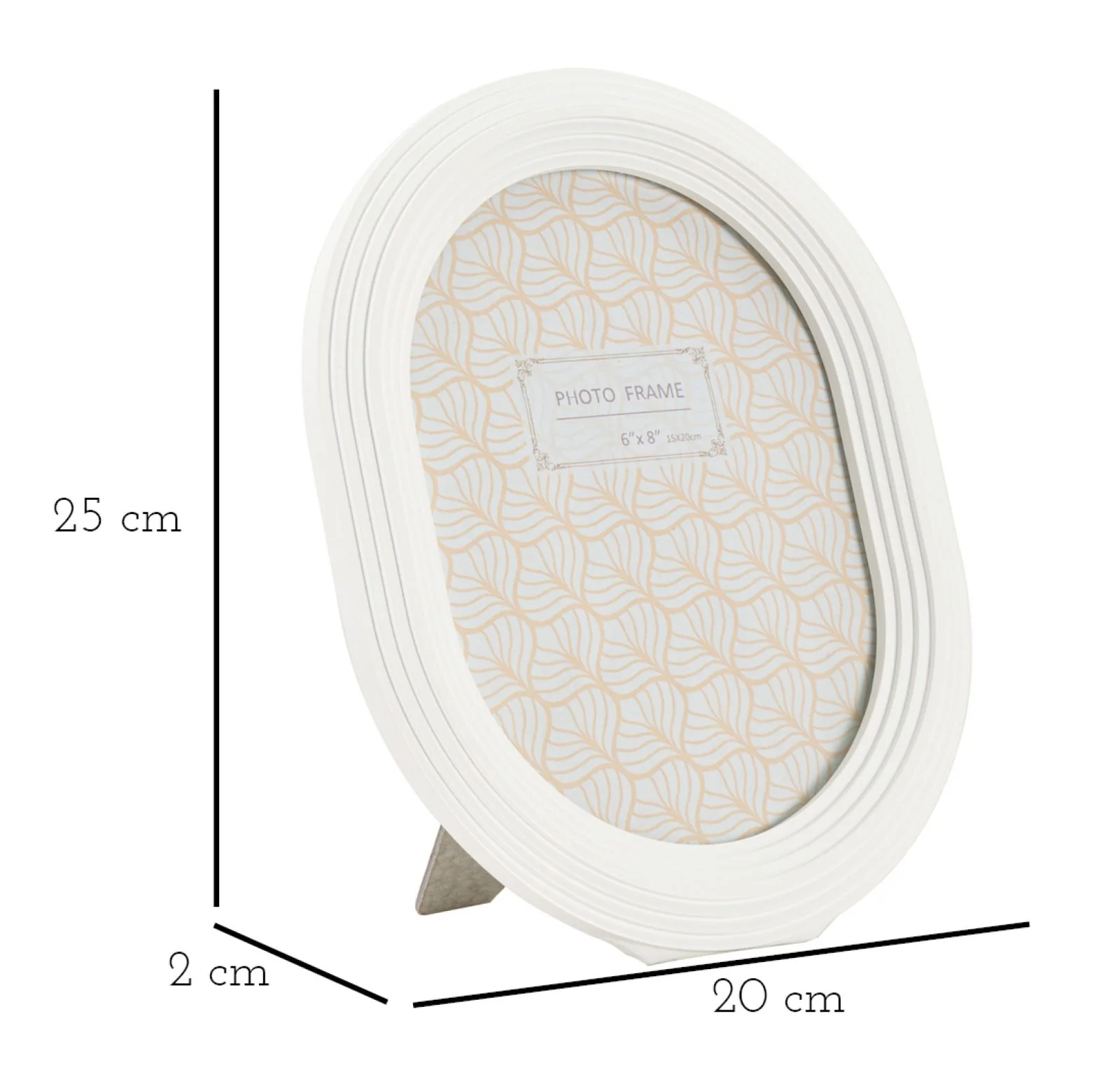 Cornice Ovale Elegante 20x2x25 cm (dimensione interna 15x20 cm) - Image 6