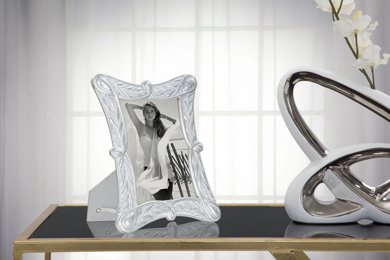 Cornice Elegante Silver 23,3x28,2 cm con Design Moderno - Image 5