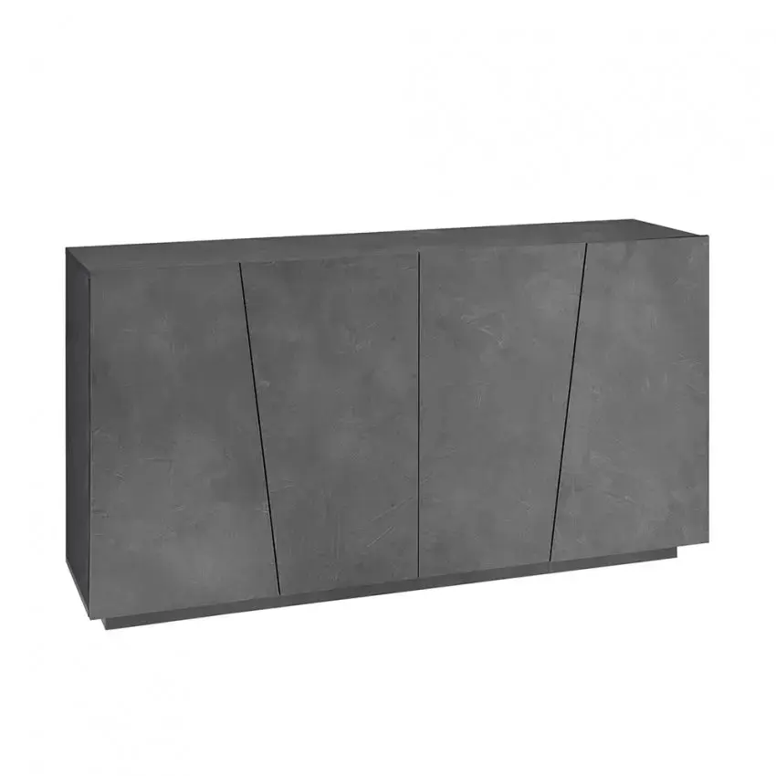 Credenza Moderna VEGA con 4 ante battenti da 160 in ardesia - Image 2