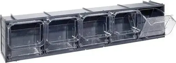 Cassettiera modulare crystal box 5 cassetti cb 50-2s