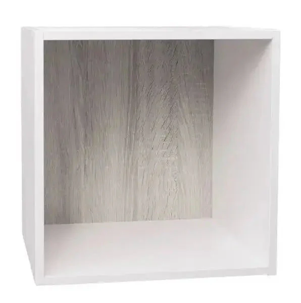CUBO IMPILABILE 35X29X35CM CEMENTO