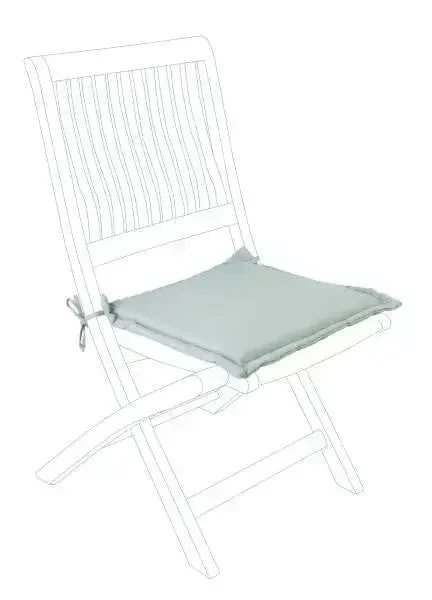 Cuscino multiuso in poliestere idrorepellente 42x42x4h - Vari colori