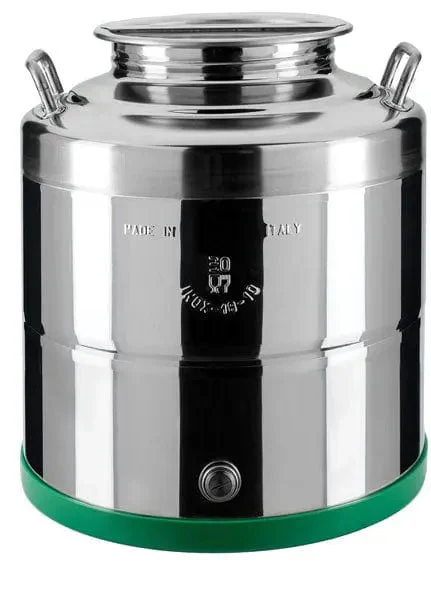 Damigiana minox saldata lt 30 inox