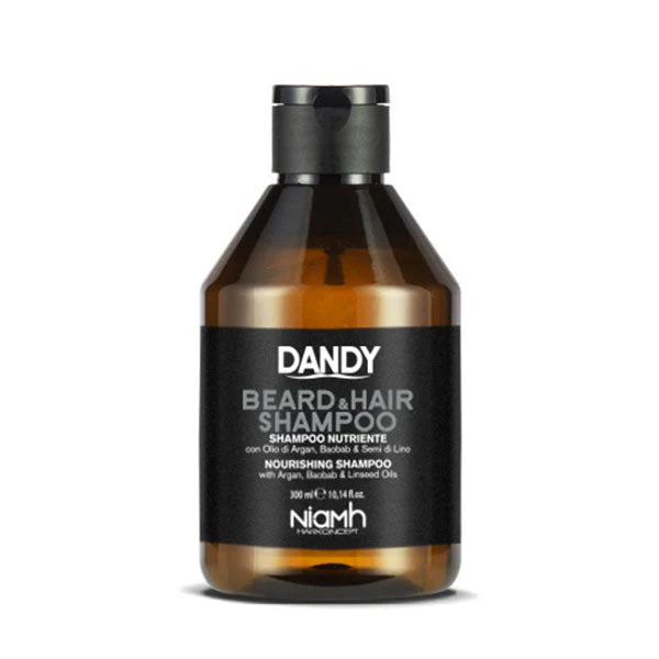 DANDY BEARD & HAIR SHAMPOO NUTRIENTE 300 ML