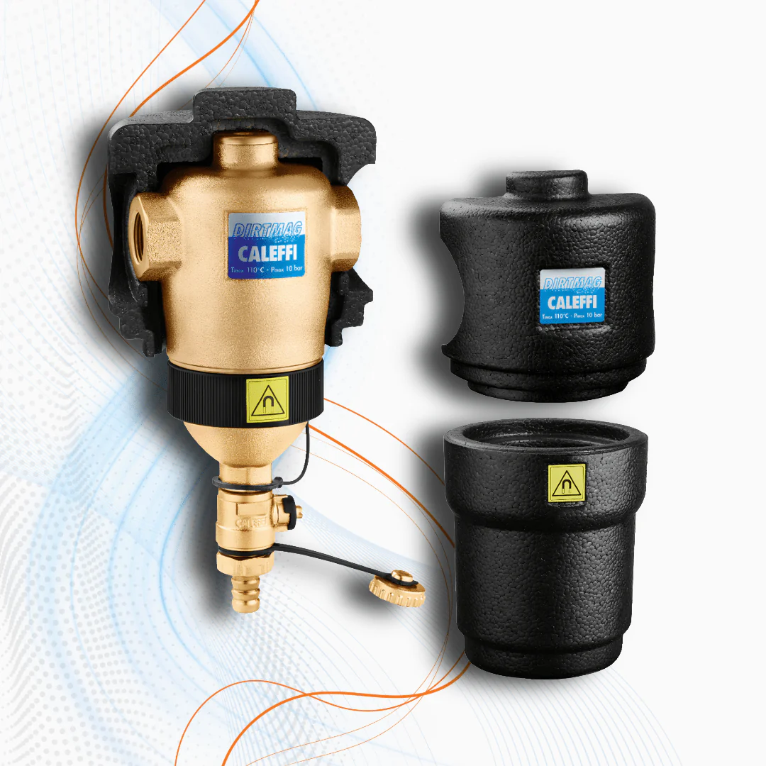 Defangatore Magnetico Caleffi Dirtmag Coibentato F/F - Image 2