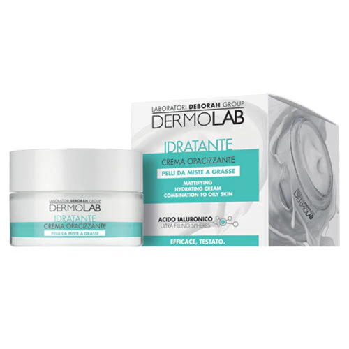 DERMOLAB CREMA IDRATANTE OPACIZZANTE PELLI DA MISTE A GRASSE 50
