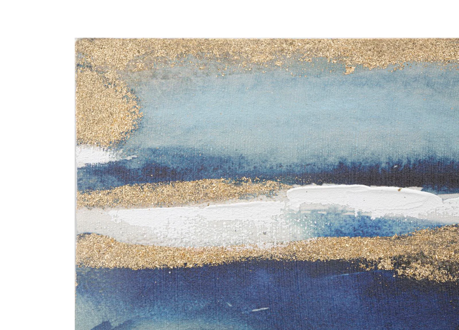 Dipinto Astratto Blu Notte cm 60x2,7x80 - Image 2