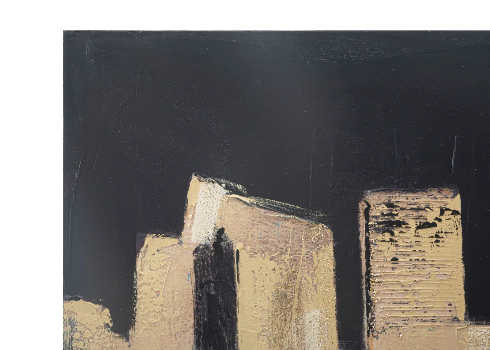 Dipinto su Tela Città Dorata 150x3,8x70 cm - Image 2