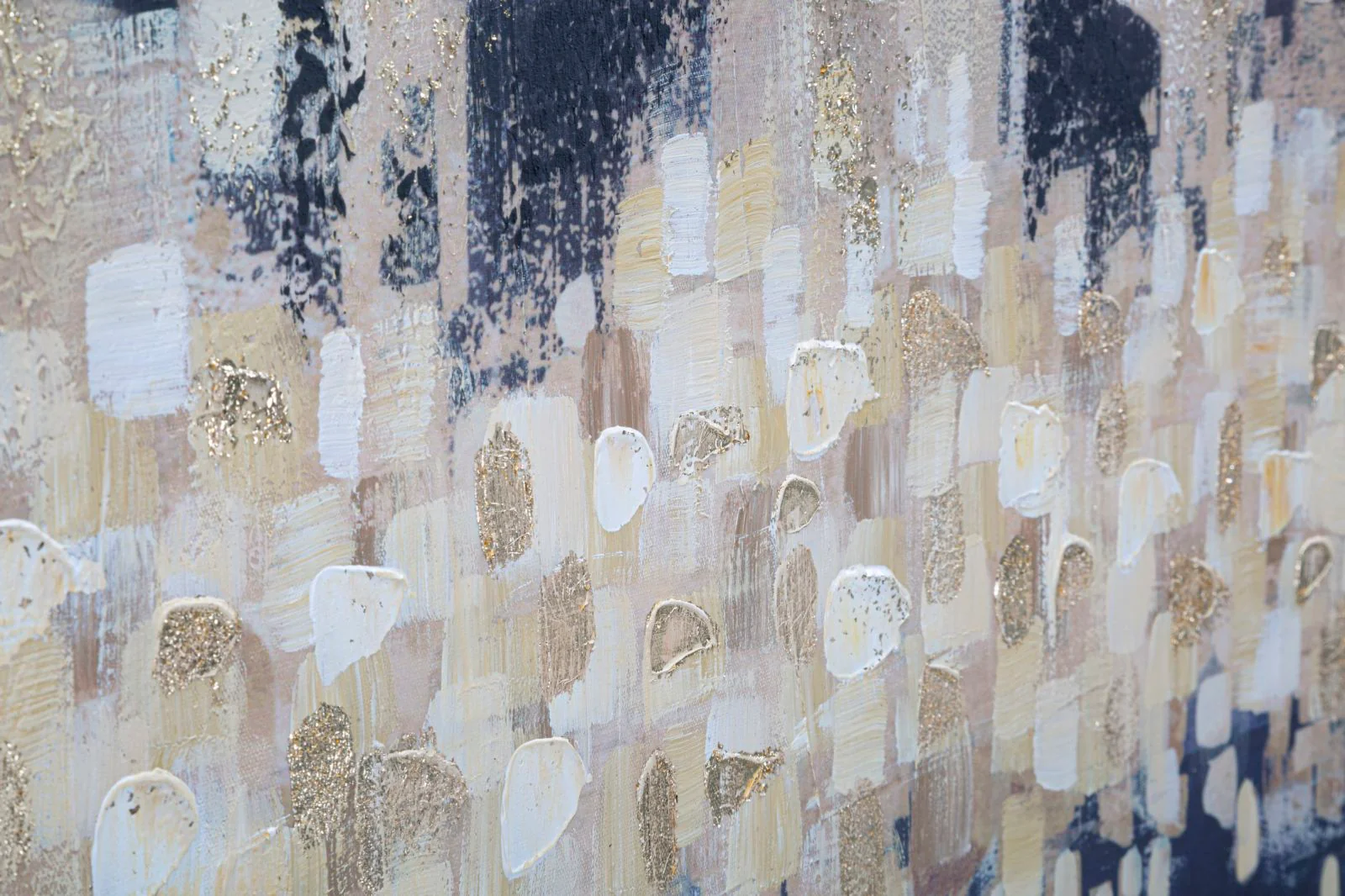 Dipinto su Tela Città Dorata 150x3,8x70 cm - Image 3