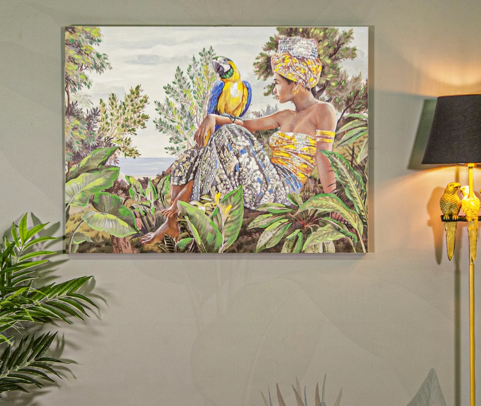 Dipinto Kenda Orizzontale Estetica Naturale 120x3x90 cm - Image 2