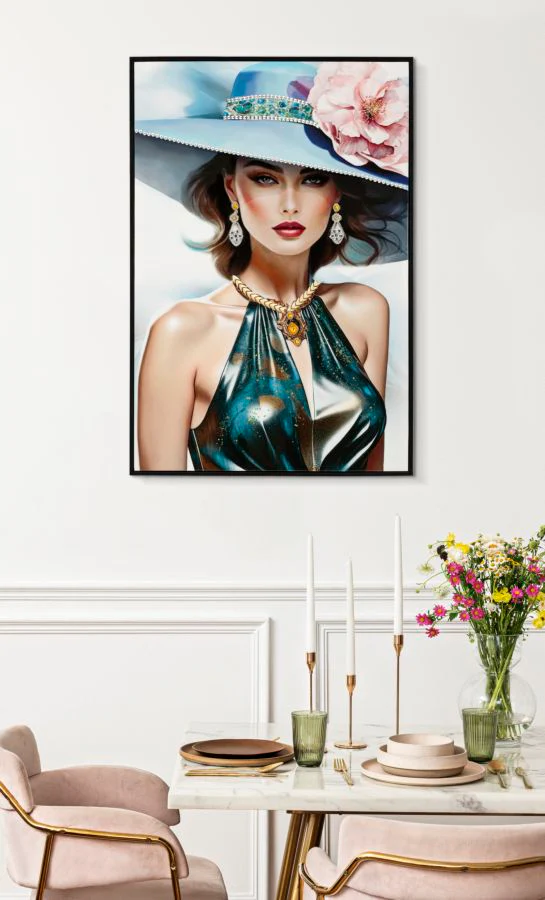 Dipinto Su Tela Laccato Pam C/Cornice A Cm 62X4X92 Elegante - Image 6