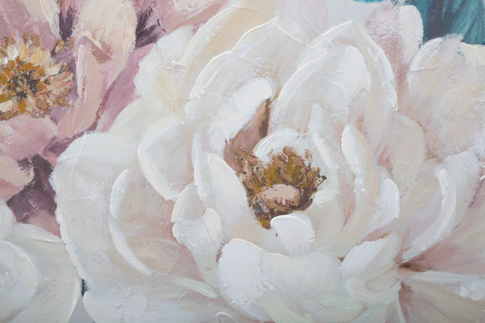 Quadro Floreale Soft su Tela 100x3,7x80 cm - Image 2