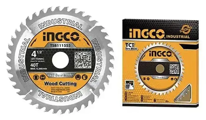 Disco per taglio legno 40denti 115mm ingco