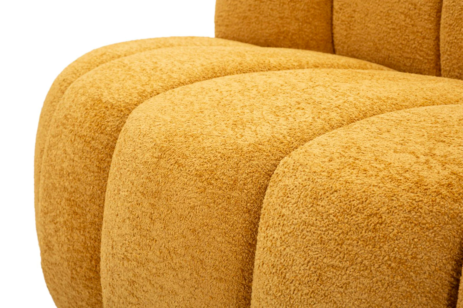 Divanetto ball senape 145x80x69 cm design moderno - Image 6