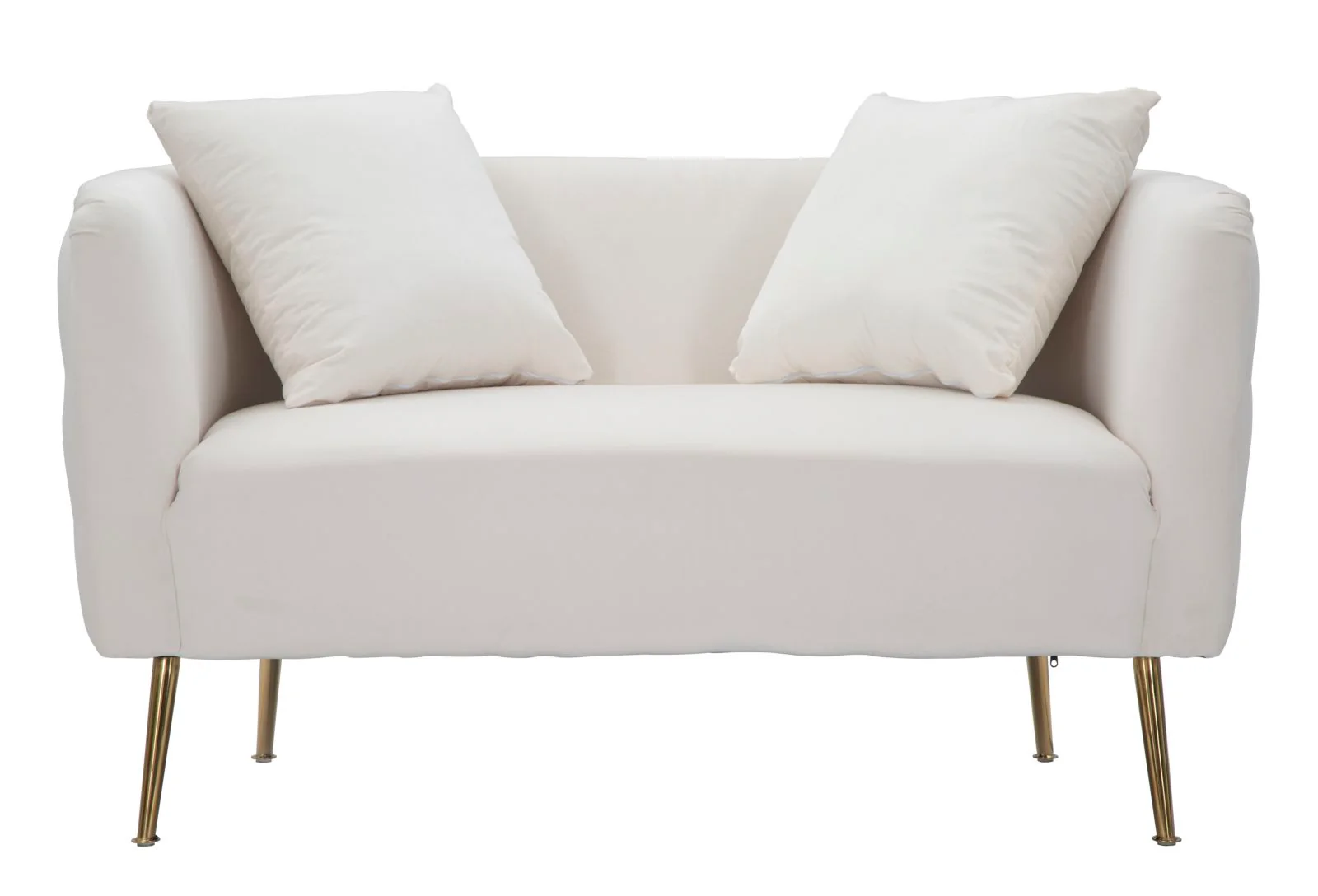 Divano Elegante Bucarest Crema 127x74x73 cm - Image 2