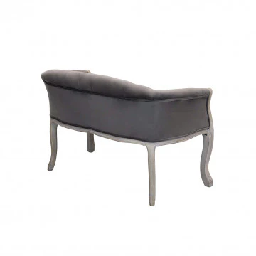 Divano elegante con capitonné in tessuto di lusso - Image 10