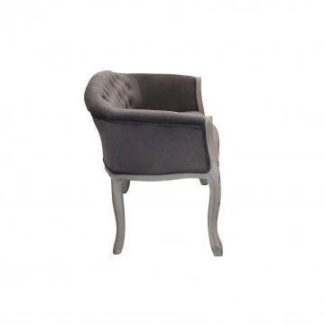 Divano elegante con capitonné in tessuto di lusso - Image 11