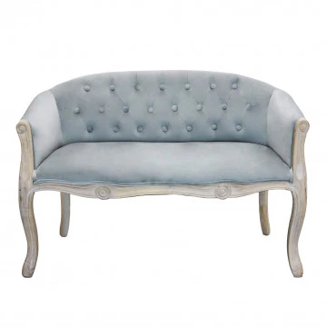 Divano elegante con capitonné in tessuto di lusso - Image 18