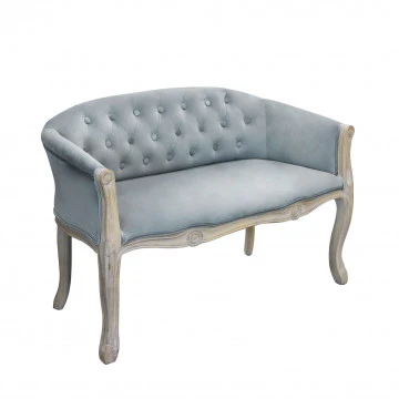 Divano elegante con capitonné in tessuto di lusso - Image 19