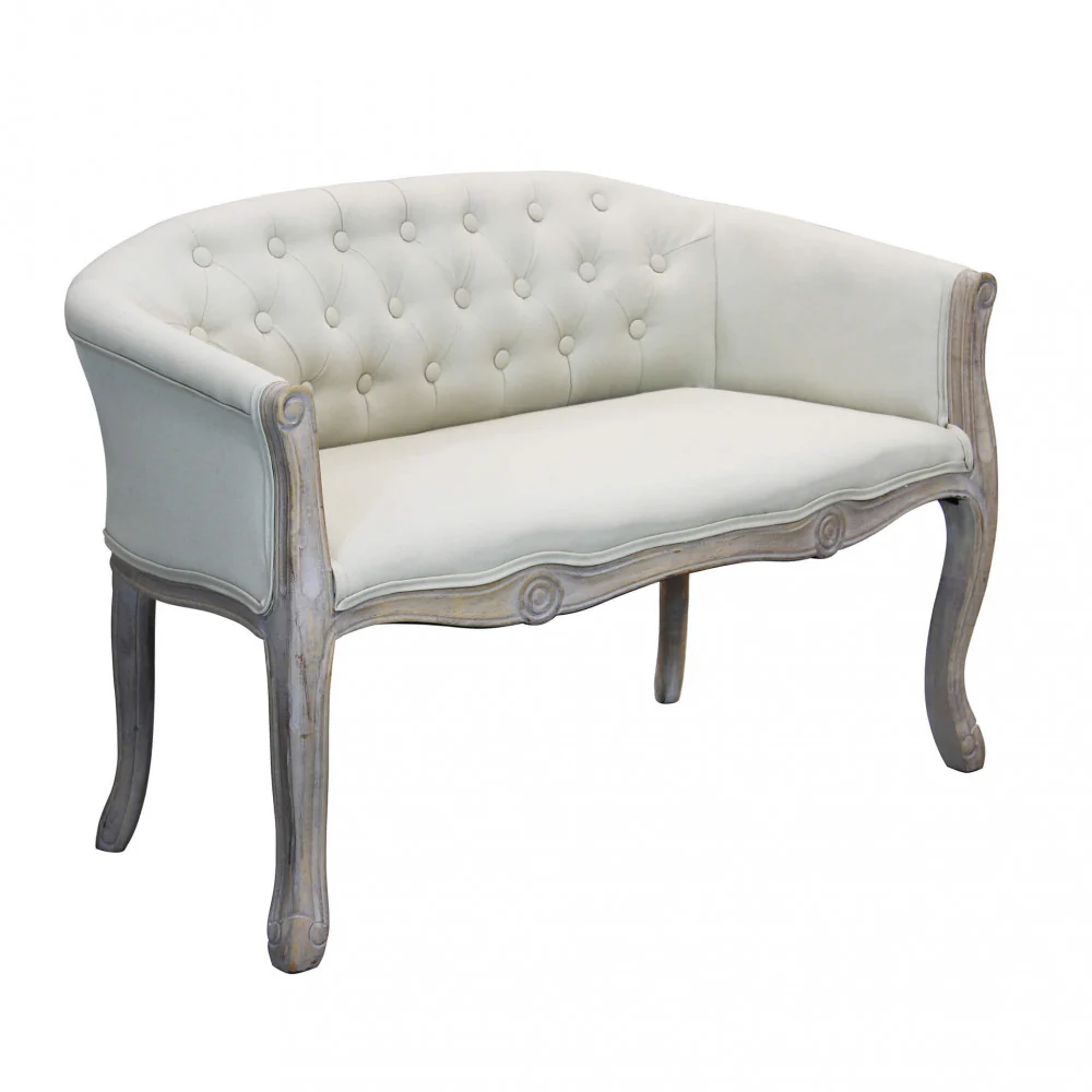 Divano elegante con capitonné in tessuto di lusso - Image 31