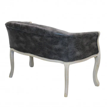 Divano elegante con capitonné in tessuto di lusso - Image 4