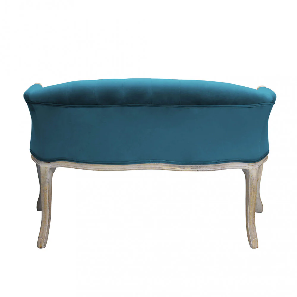 Divano elegante con capitonné in tessuto di lusso - Image 43