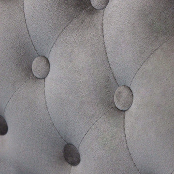 Divano elegante con capitonné in tessuto di lusso - Image 6