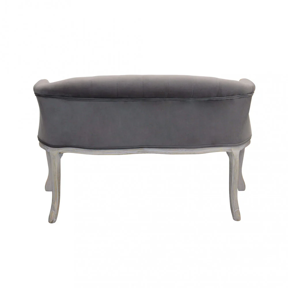 Divano elegante con capitonné in tessuto di lusso - Image 67