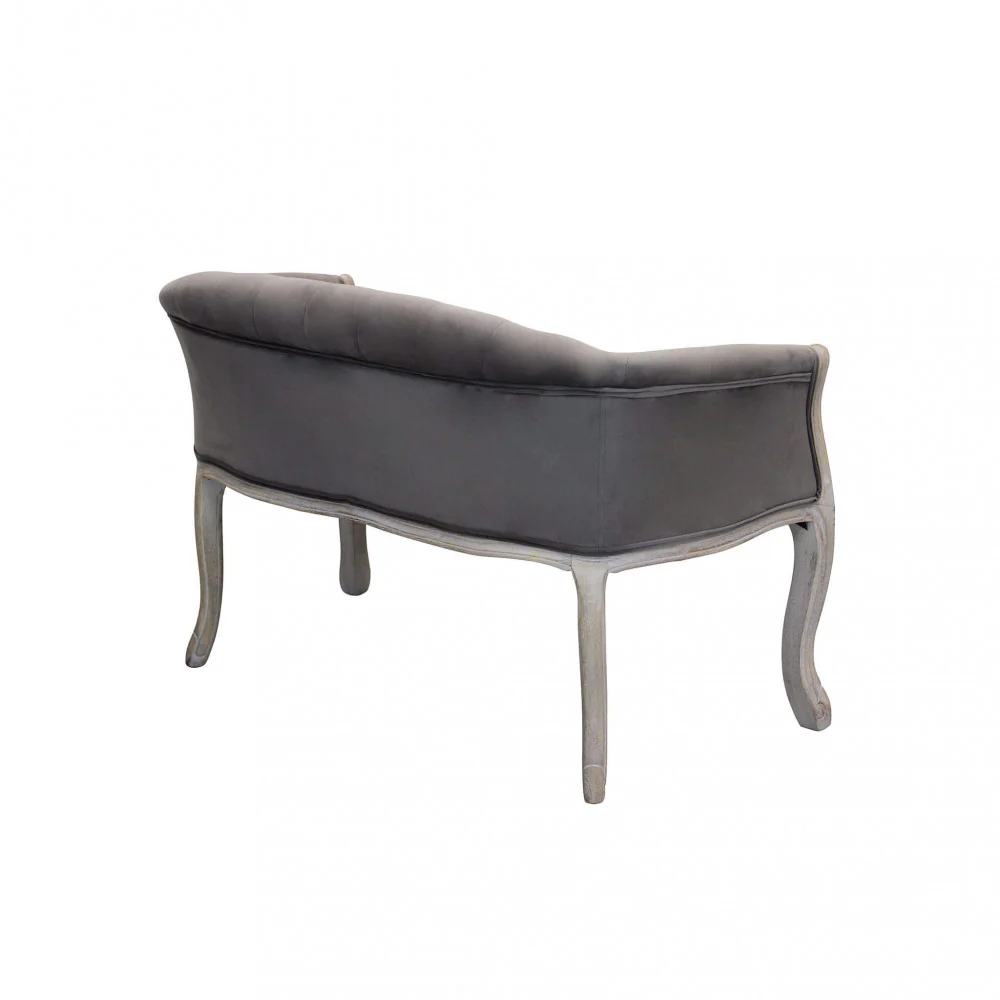 Divano elegante con capitonné in tessuto di lusso - Image 68