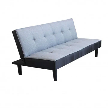 Divano letto moderno Alvin con struttura in metallo e legno - Image 11