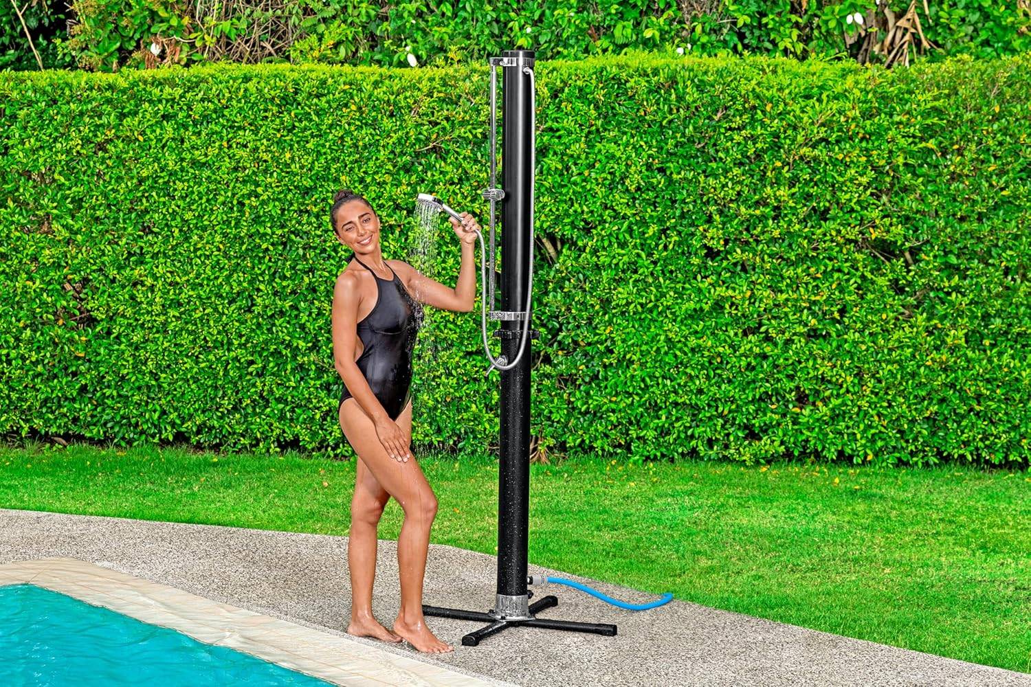 Doccia Solare 20L Bestway SolarFlow - Soffione Regolabile e Miscelatore - Image 2