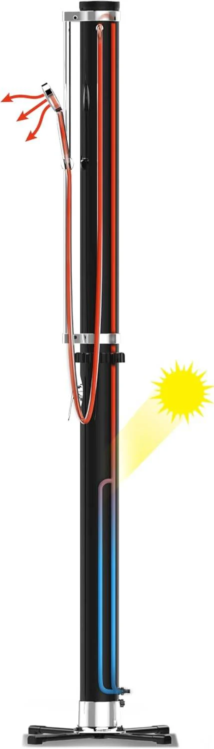 Doccia Solare 20L Bestway SolarFlow - Soffione Regolabile e Miscelatore - Image 4