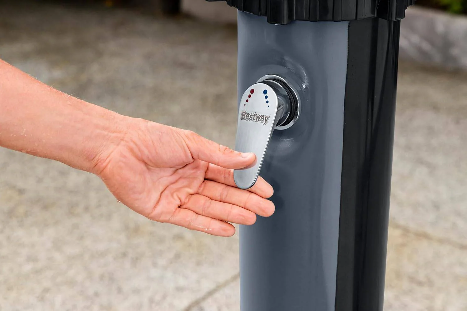 Doccia Solare 35L Bestway SolarFlow - Soffione Regolabile e Portaoggetti - Image 11