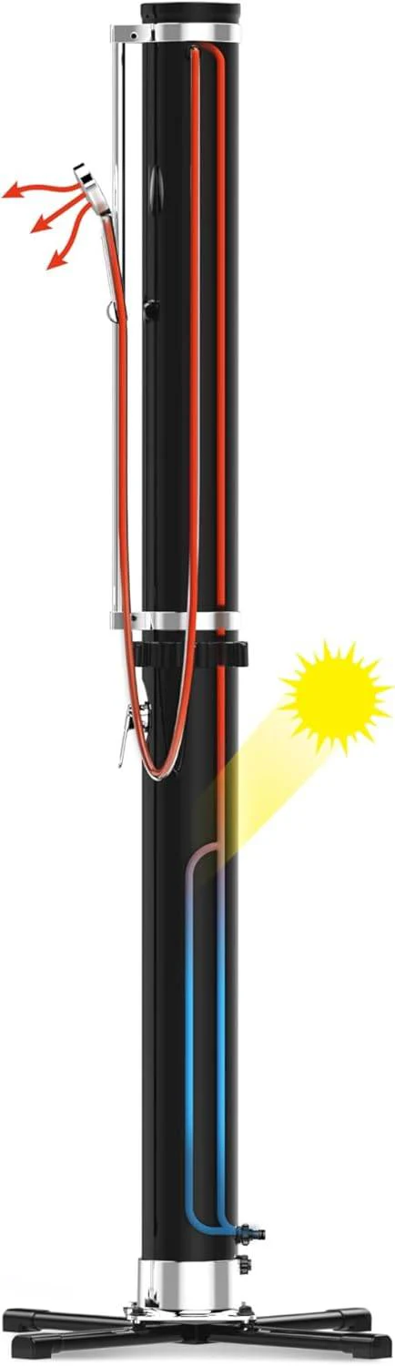 Doccia Solare 35L Bestway SolarFlow - Soffione Regolabile e Portaoggetti - Image 4