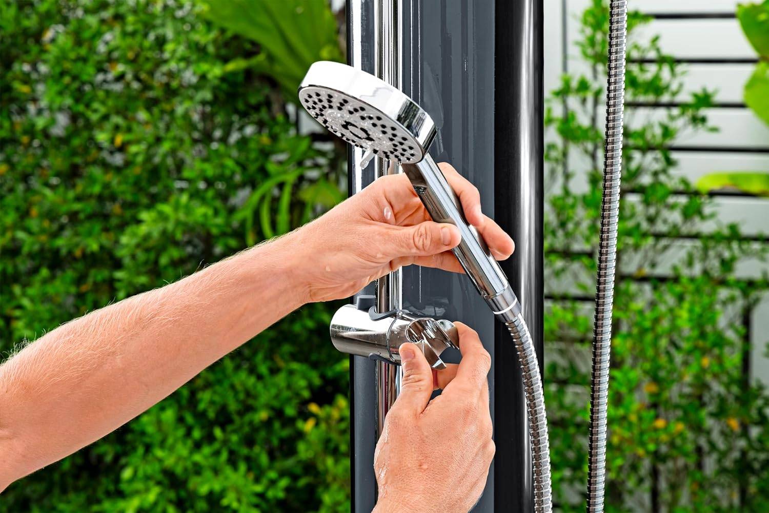 Doccia Solare 35L Bestway SolarFlow - Soffione Regolabile e Portaoggetti - Image 7
