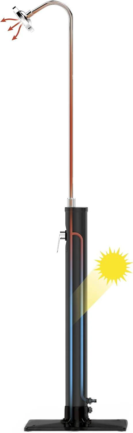 Doccia Solare Flowclear SolarFlow 8L - Per Giardino e Piscina - Image 10