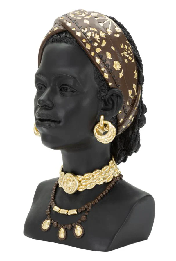 Statua Decorativa Donna Masai 19x18,5x30 cm - Image 3