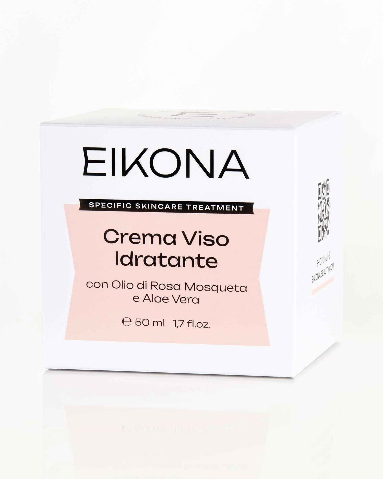 EIKONA CREMA VISO PELLISENSIBILI OLIO ROSA E ALOE VERA 50 ML