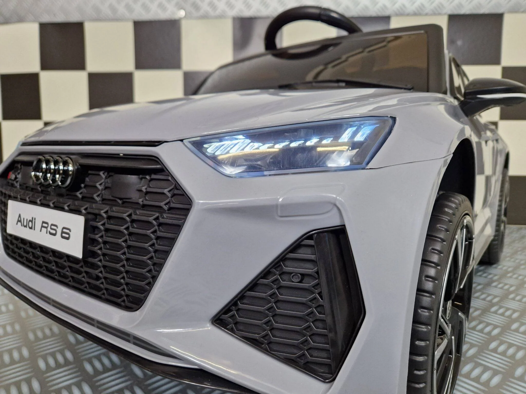 Auto Elettrica per Bambini Audi RS 6 12 V – Nardo Grigio - Image 7