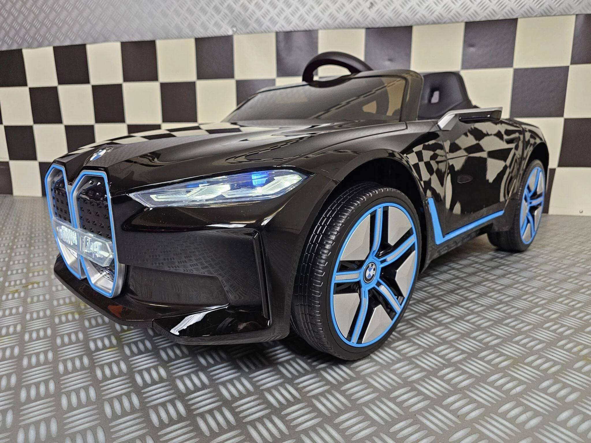 Auto Elettrica per Bambini BMW i4 12 V – Nero Metallizzato - Image 2