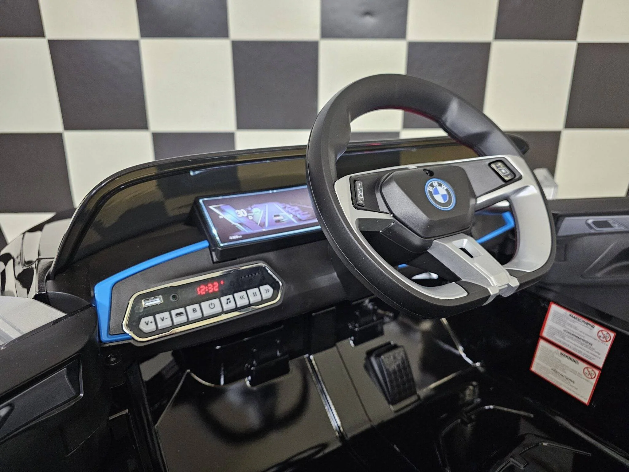 Auto Elettrica per Bambini BMW i4 12 V – Nero Metallizzato - Image 9