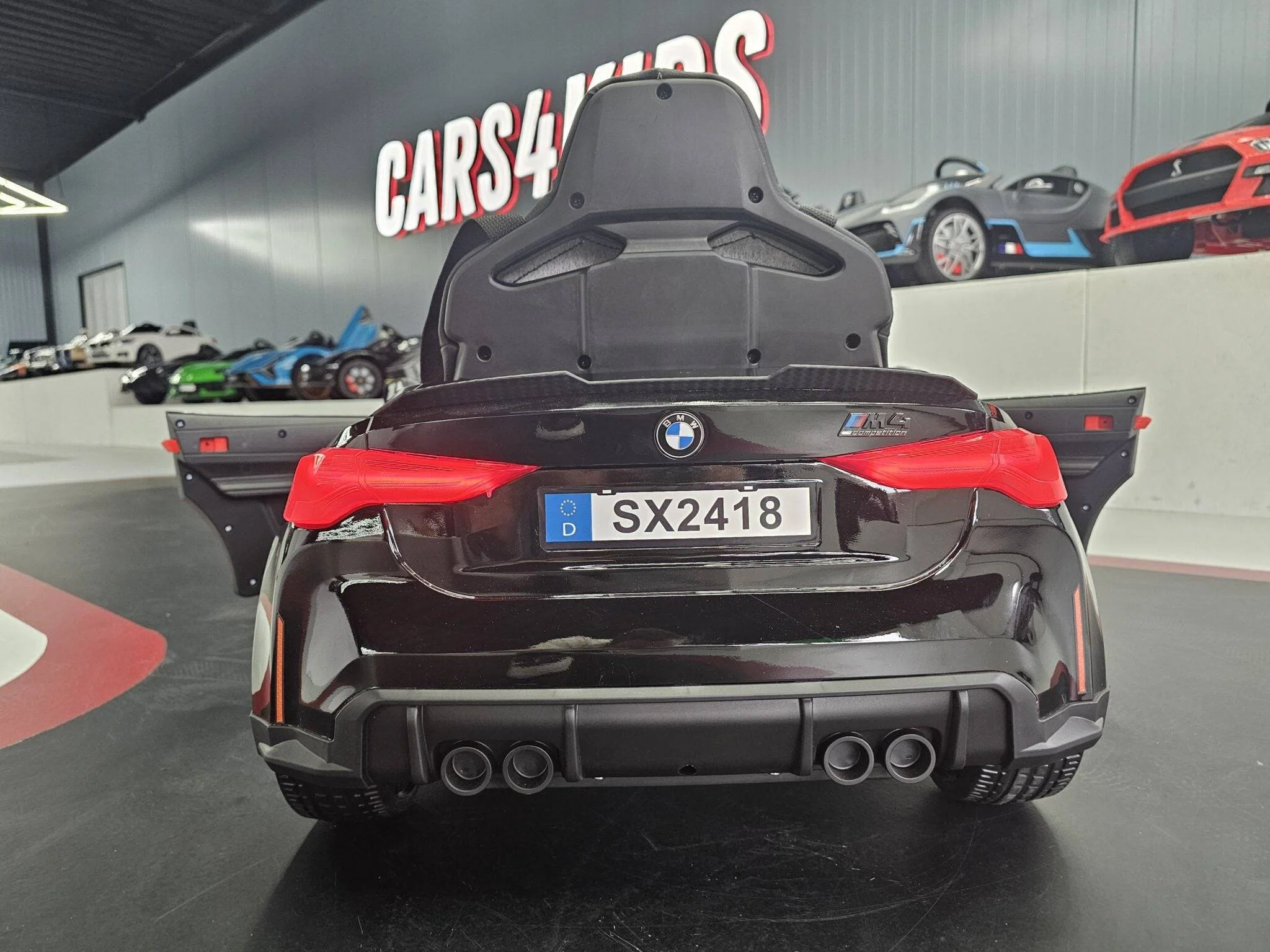 Auto Elettrica per Bambini BMW M4 12 V – Nero Metallizzato - Image 5