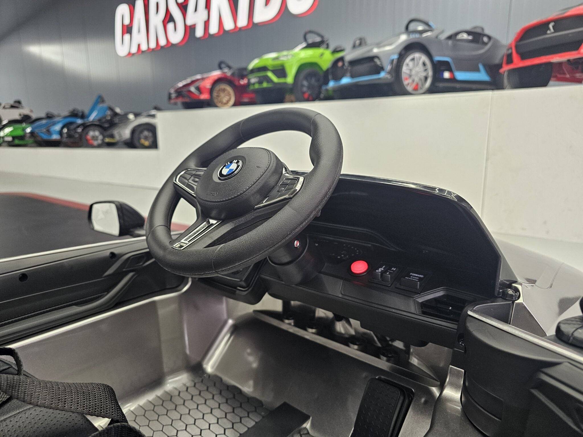 Auto Elettrica per Bambini BMW M4 12 V – Grigio Metallizzato - Image 8