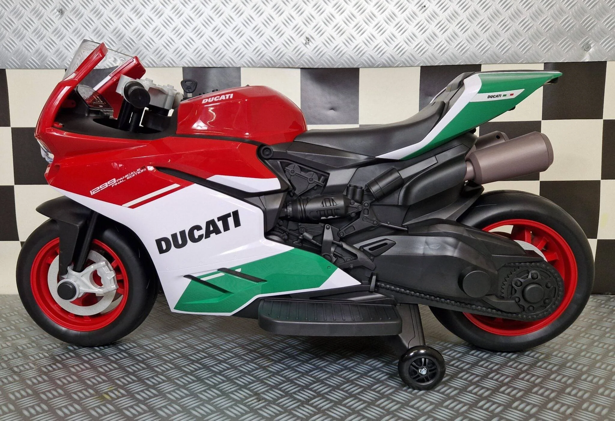 Moto Elettrica per Bambini Ducati Panigale 12 V – Rossa - Image 4