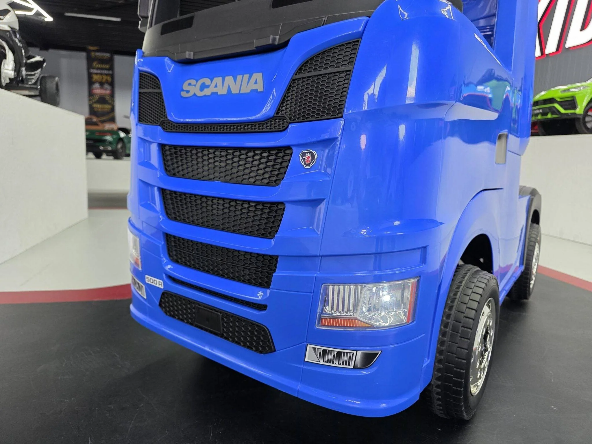 Camion Elettrico Scania per Bambini Scania 12 V – Blu - Image 6